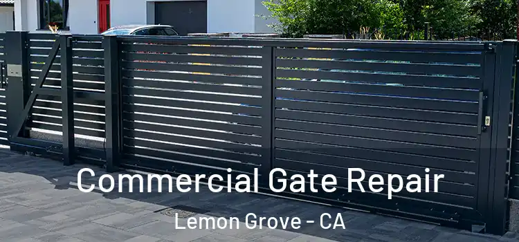 Commercial Gate Repair Lemon Grove - CA