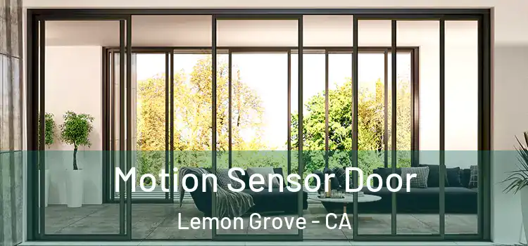 Motion Sensor Door Lemon Grove - CA