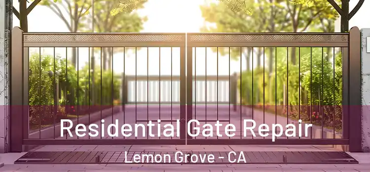 Residential Gate Repair Lemon Grove - CA
